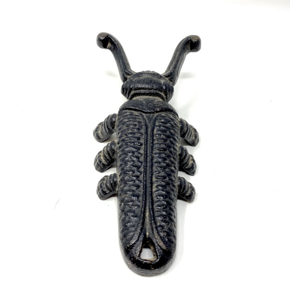 Vintage Other - Vintage Cast Iron Beetle Scarab Boot Jack/Door Jam